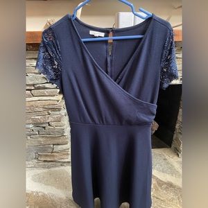 Maurice’s blue knit dress size small